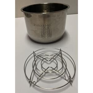 Instant Pot 6 QT Pressure Cooker REPLACEMENT Inner Pot Liner Stainless Steel